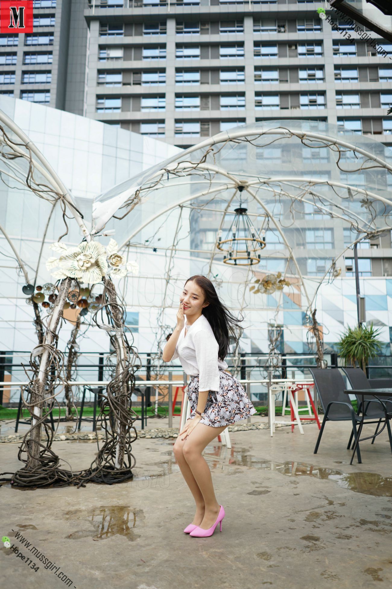 MussGirl慕丝女郎  NO.053 画家婉萍